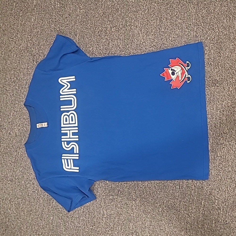 Mens fishbum tshirt size medium